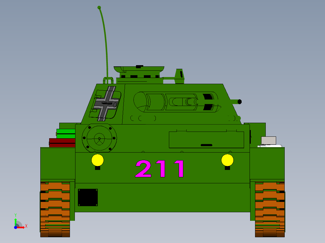 德军三号坦克Panzer III