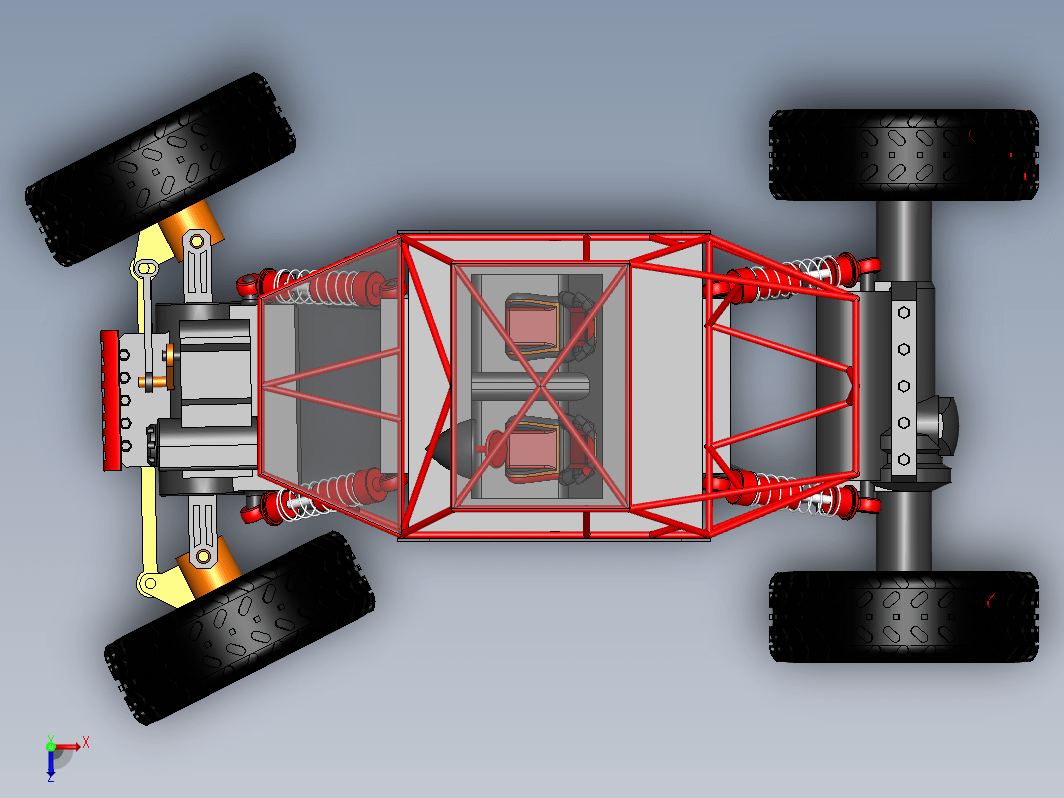 RC Monster简易大脚遥控车