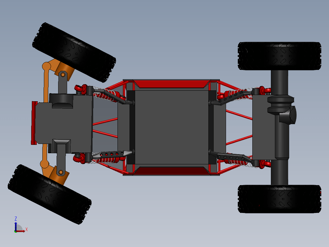 RC Monster简易大脚遥控车