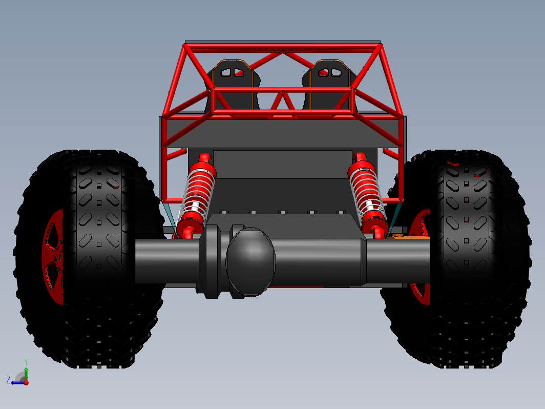 RC Monster简易大脚遥控车