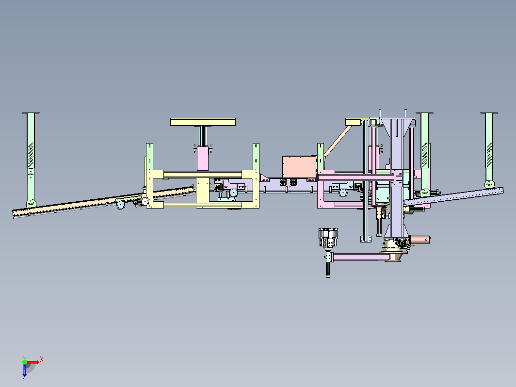 自动灌装生产线 automatic filling