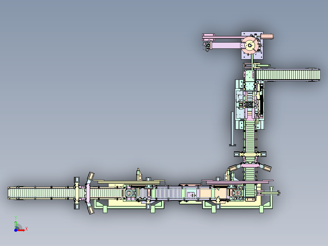 自动灌装生产线 automatic filling