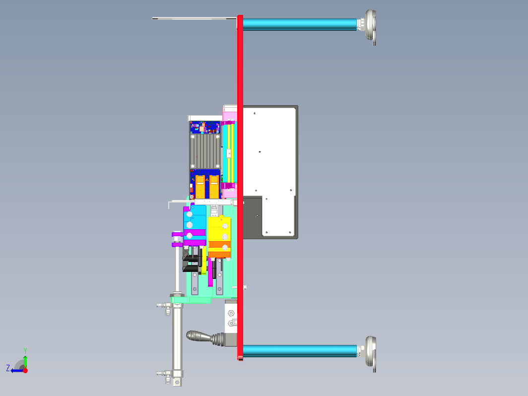 半自动检测治具，PCB板接头插拔检测