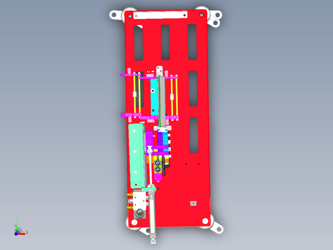 半自动检测治具，PCB板接头插拔检测