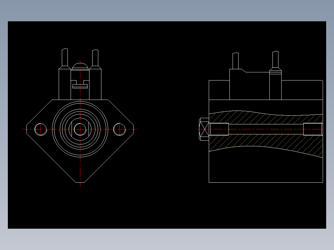 气缸 CDQ2A16