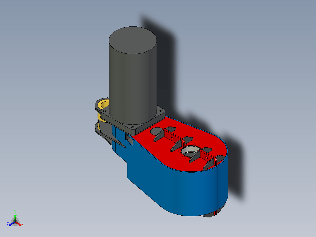 GEAR BOX二级斜齿轮减速器