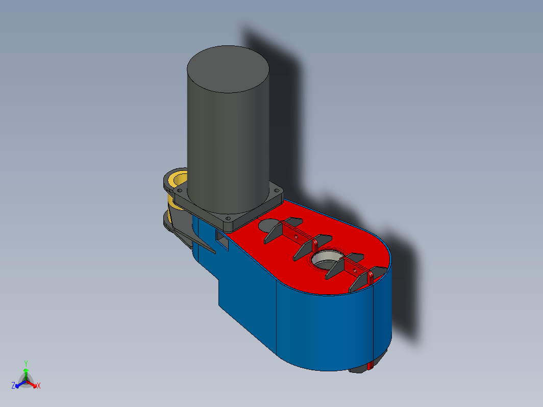 GEAR BOX二级斜齿轮减速器