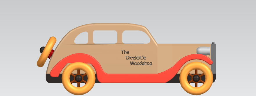 木质玩具车2