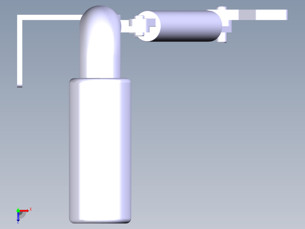 拉力把手 CATIA 装配设计三维CatiaV5R20带参