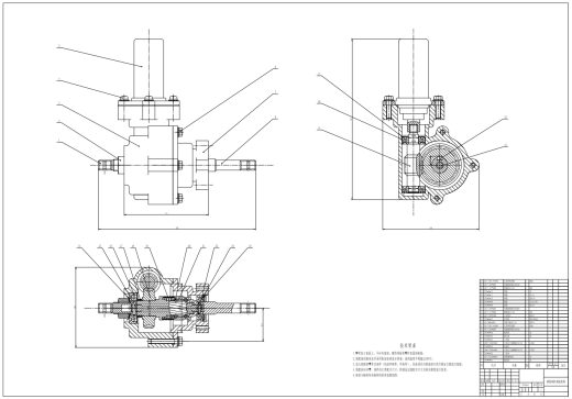 纯电动客车转向系统设计CAD+说明缩略图