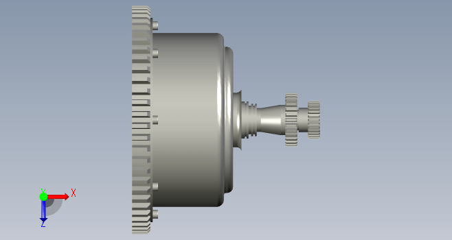 干式变速器双离合器设计3D图纸UG NX8.0+CAD+说明书