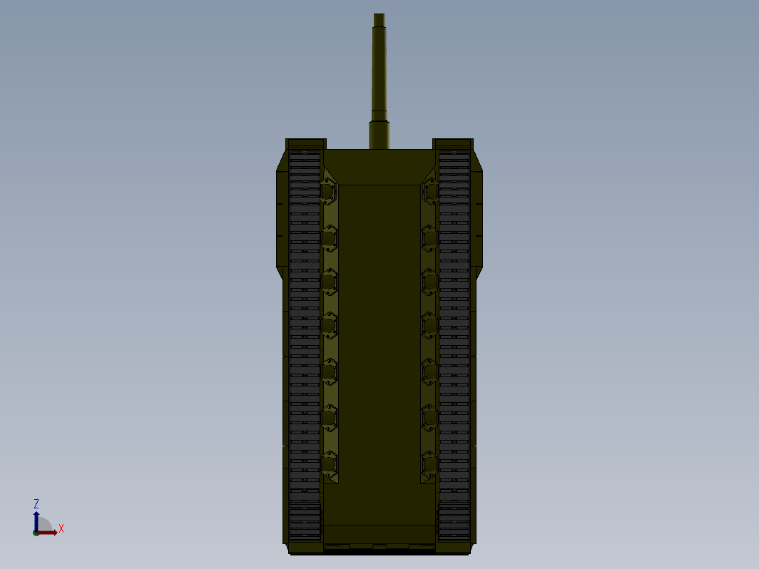 豹2主战坦克模型 Leopard 2A4