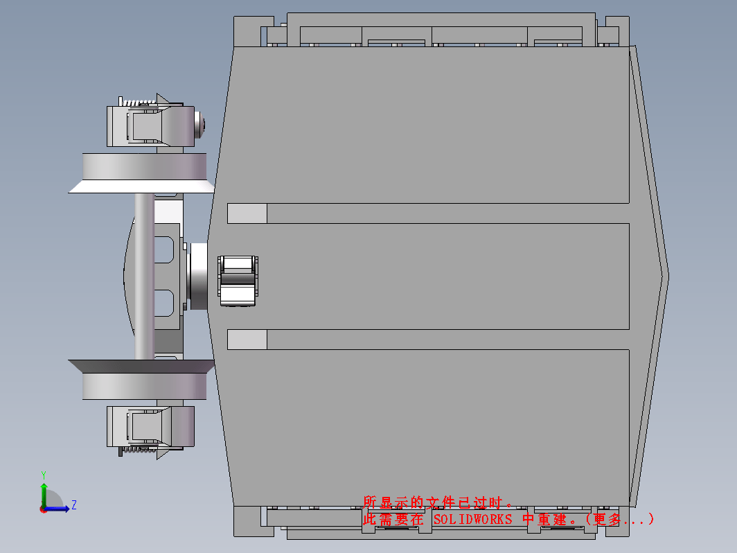 N17平车模型三维SW2019带参