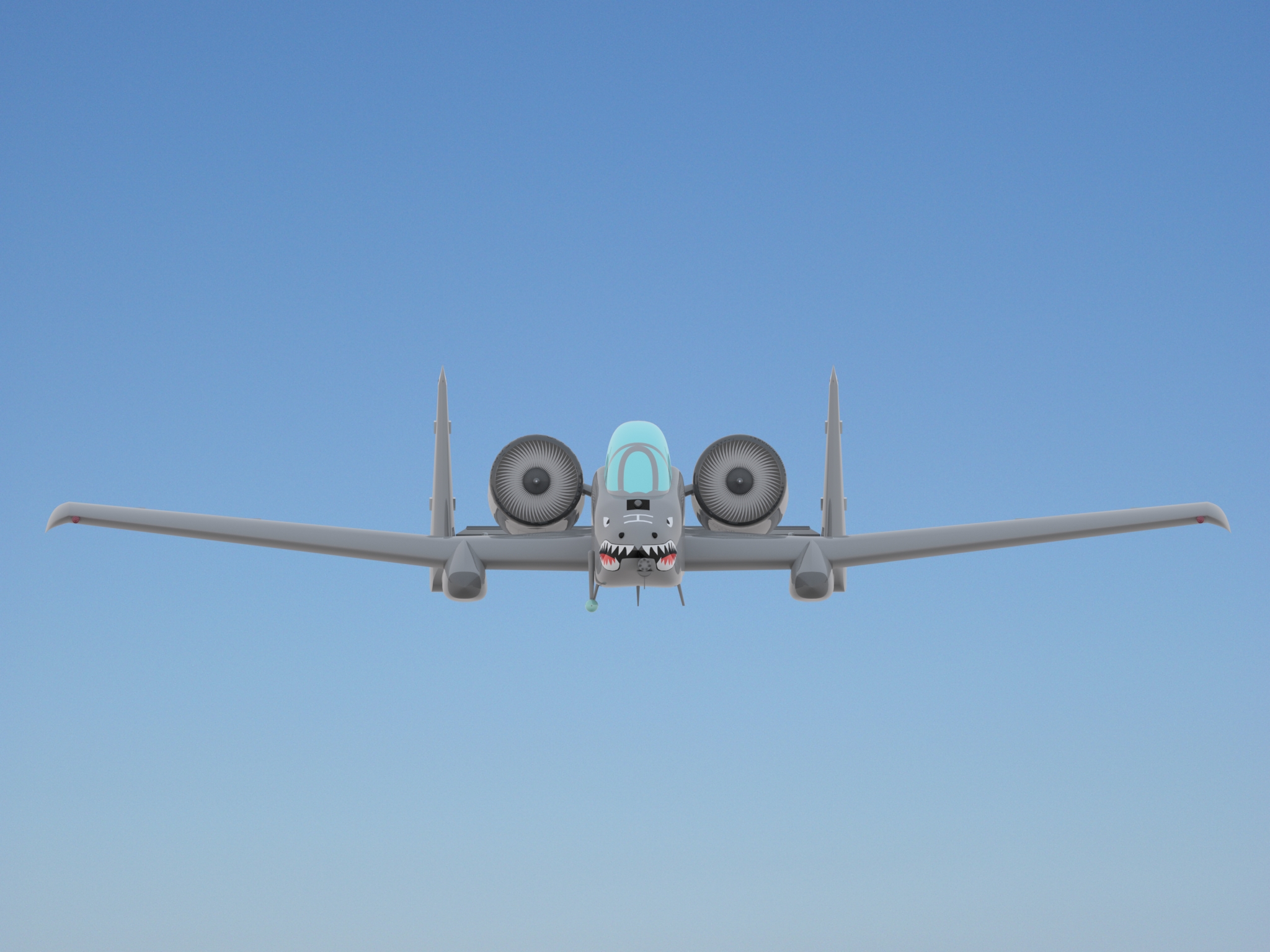 攻击机 A-10 warthog