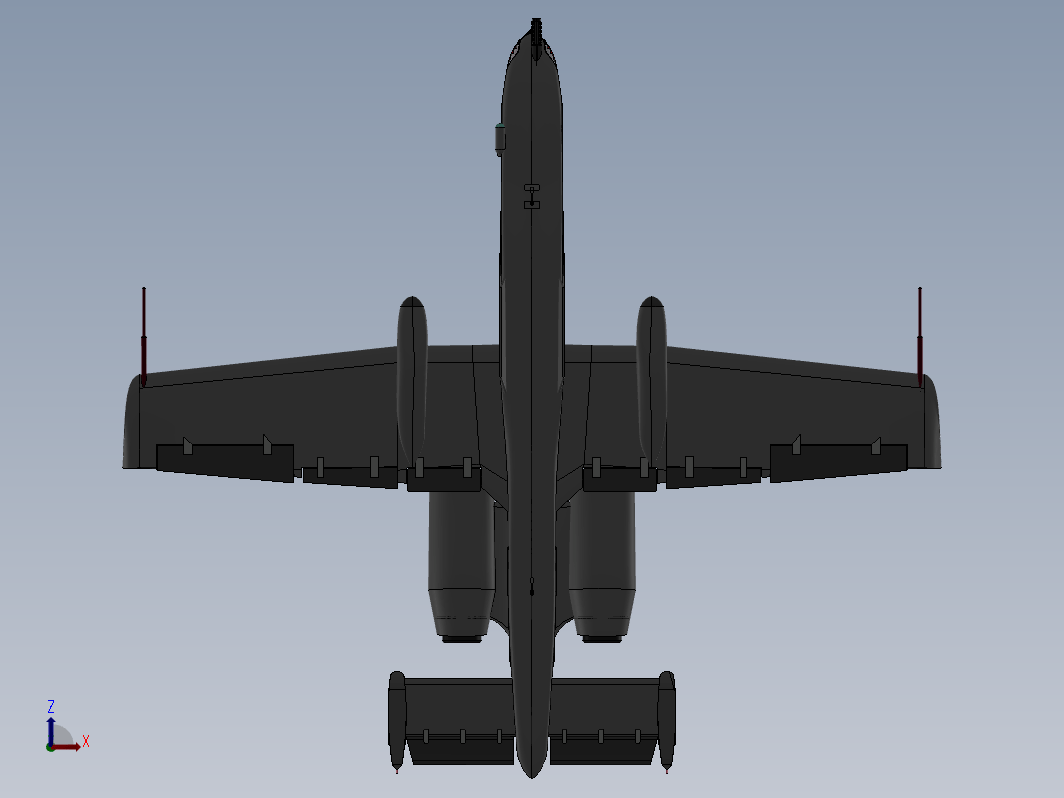 攻击机 A-10 warthog