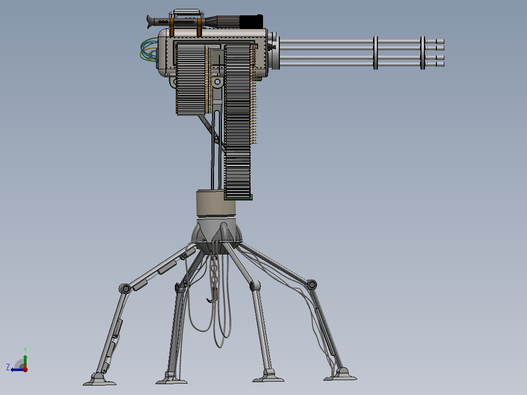 加特林造型建模