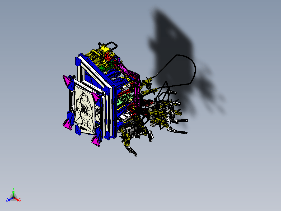 620后梁总成焊接夹具CATIAV5R21设计