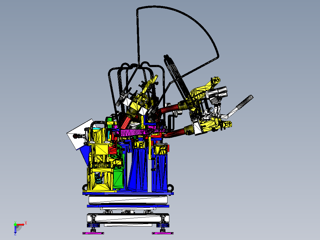 620后梁总成焊接夹具CATIAV5R21设计