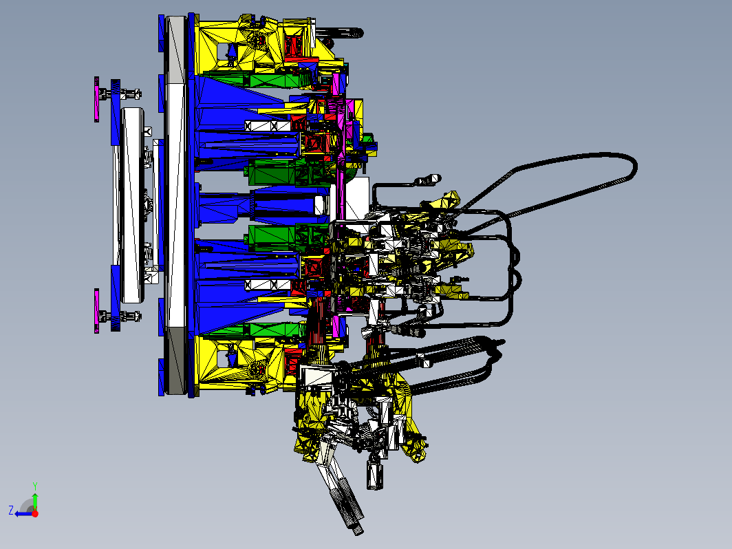 620后梁总成焊接夹具CATIAV5R21设计