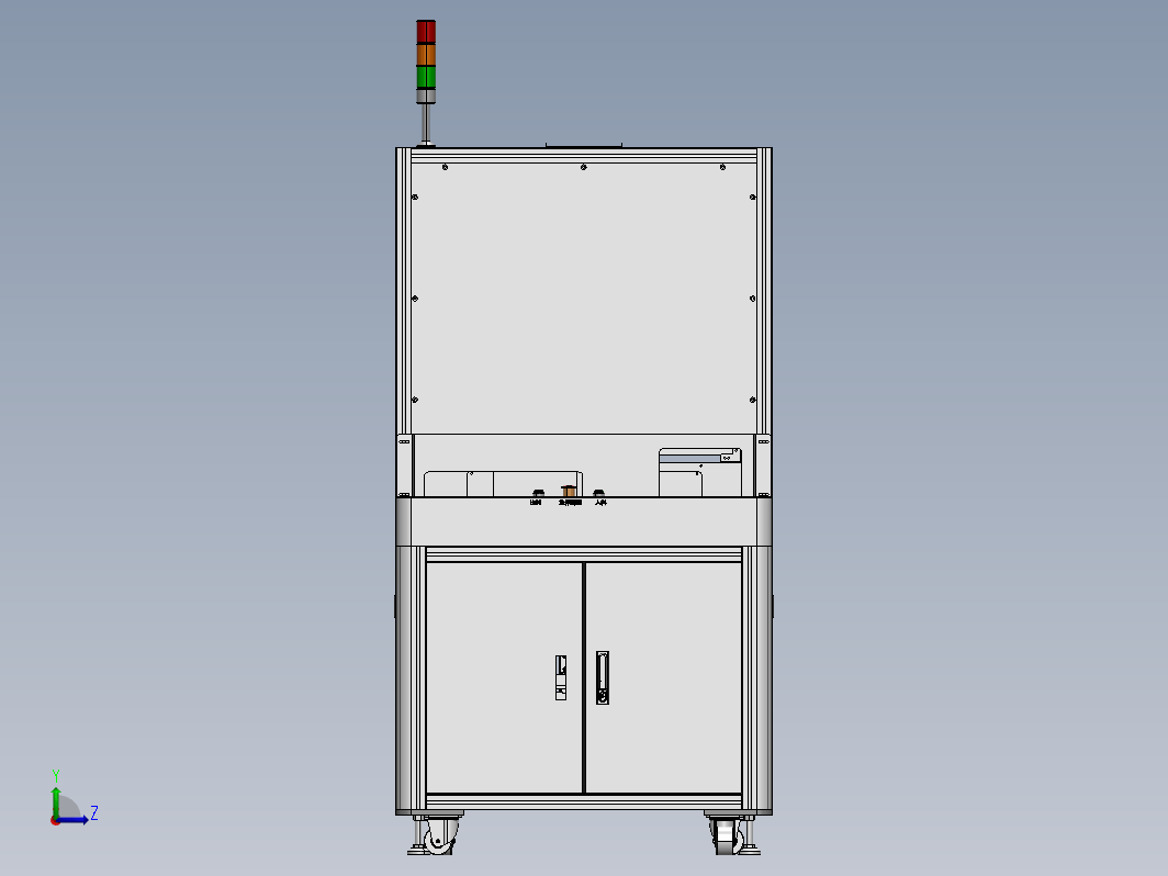 铝型材机架钣金造型-19