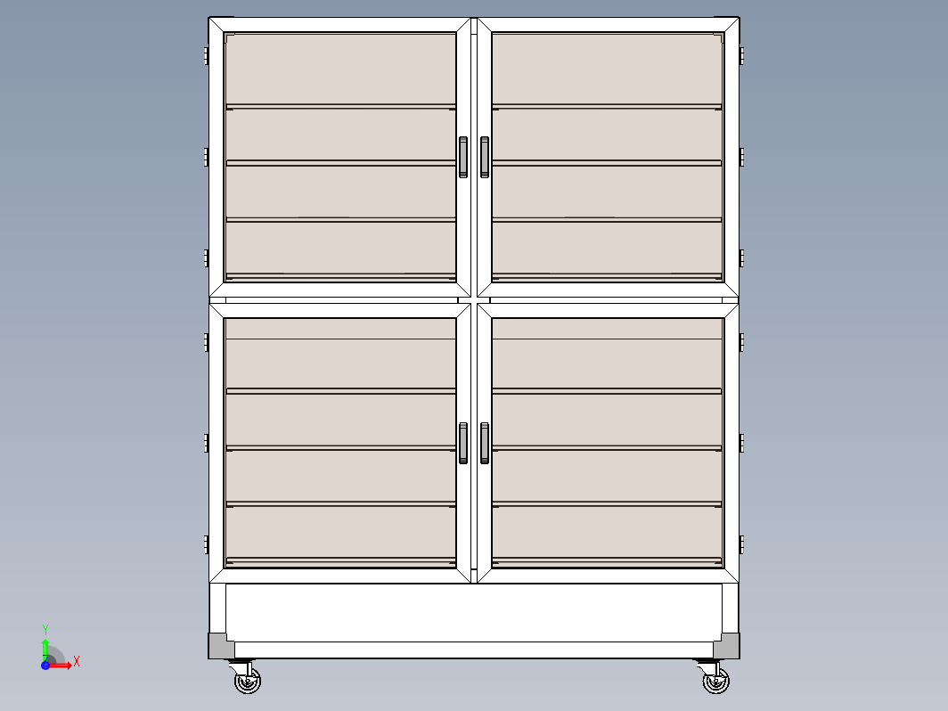 N2 Cabinet移动式储藏柜陈列柜