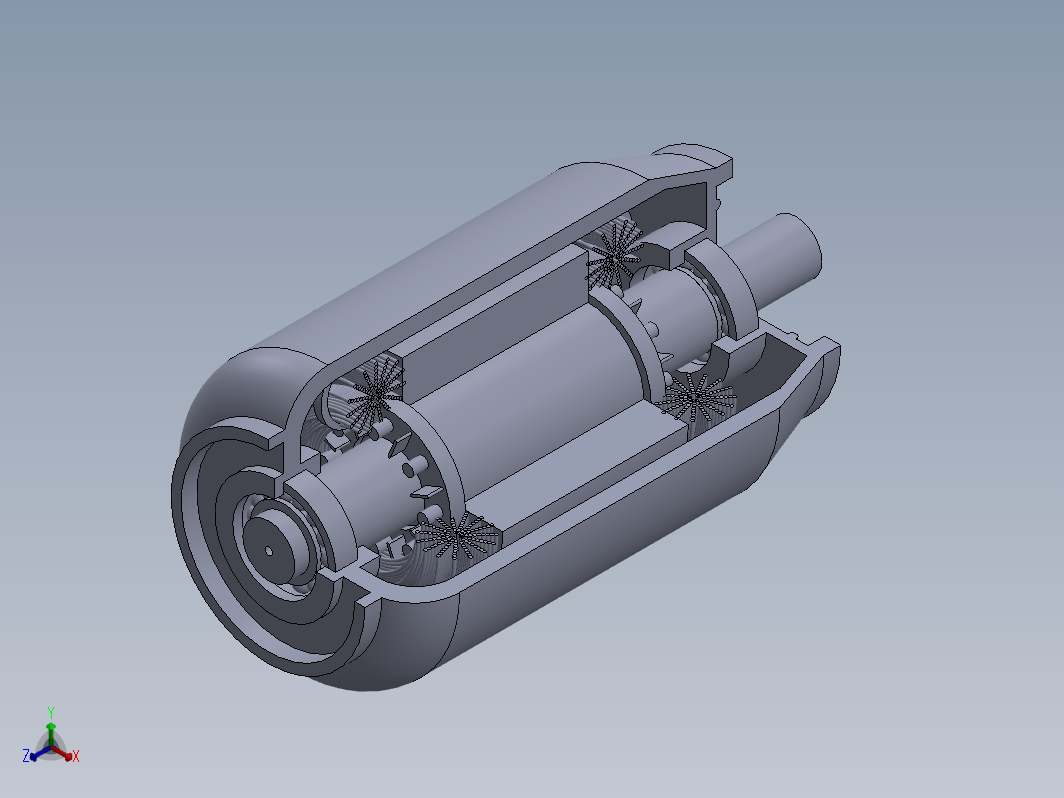 motor-378电机剖切