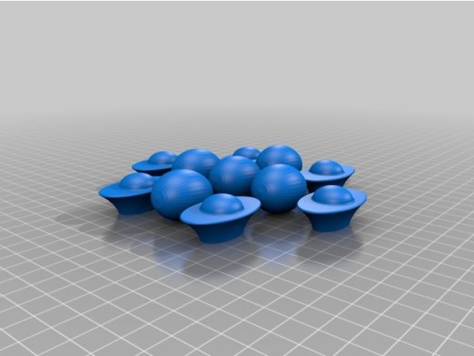 母鸡下金蛋3D打印图缩略图