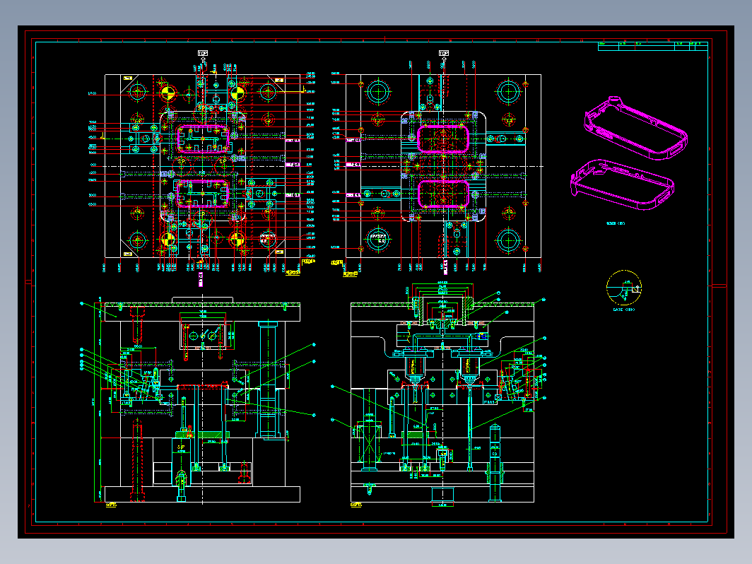 模具设计-热唧嘴