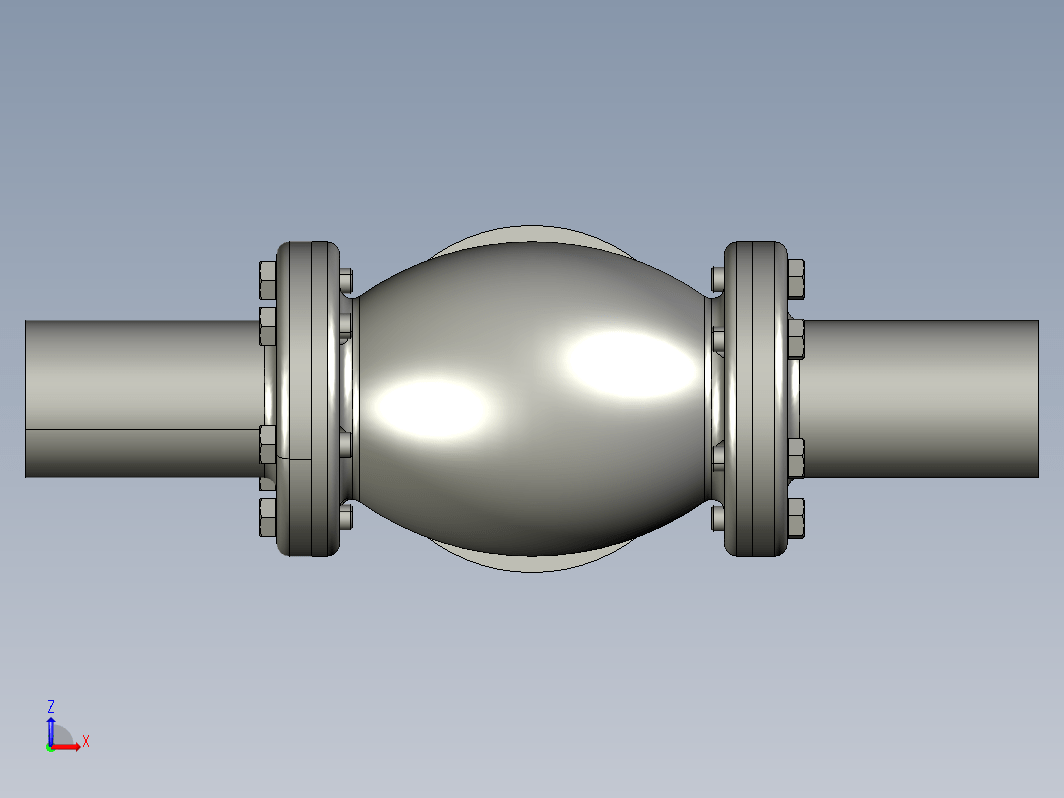 闸阀3D模型