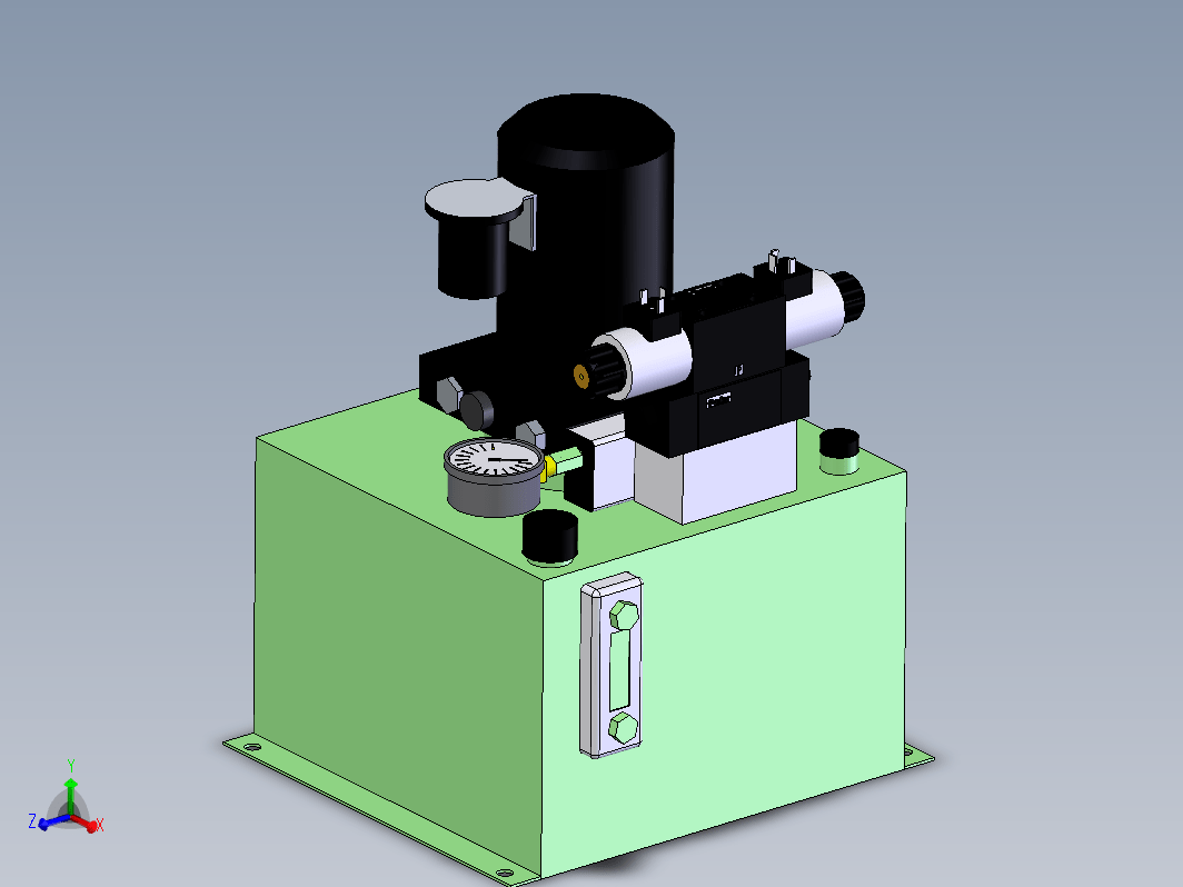 12v-24v液压站