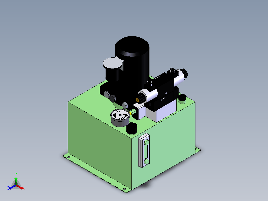 12v-24v液压站