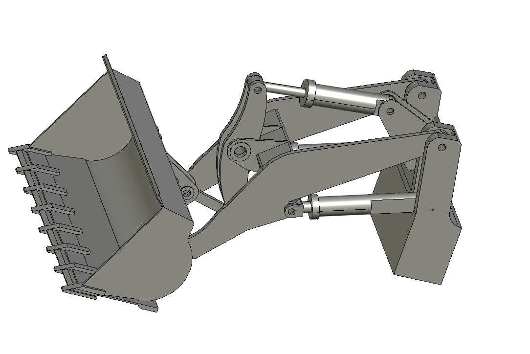 基于proe的ZL50型装载机工作装置的设计与分析三维Step+CAD+说明书