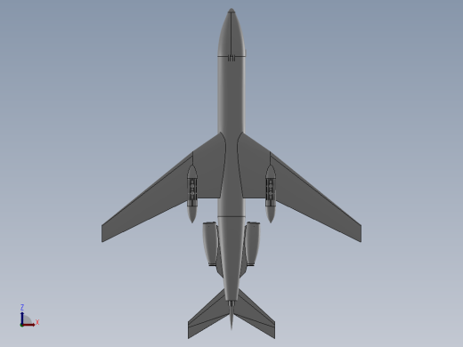 TU 154 图-154客机造型缩略图
