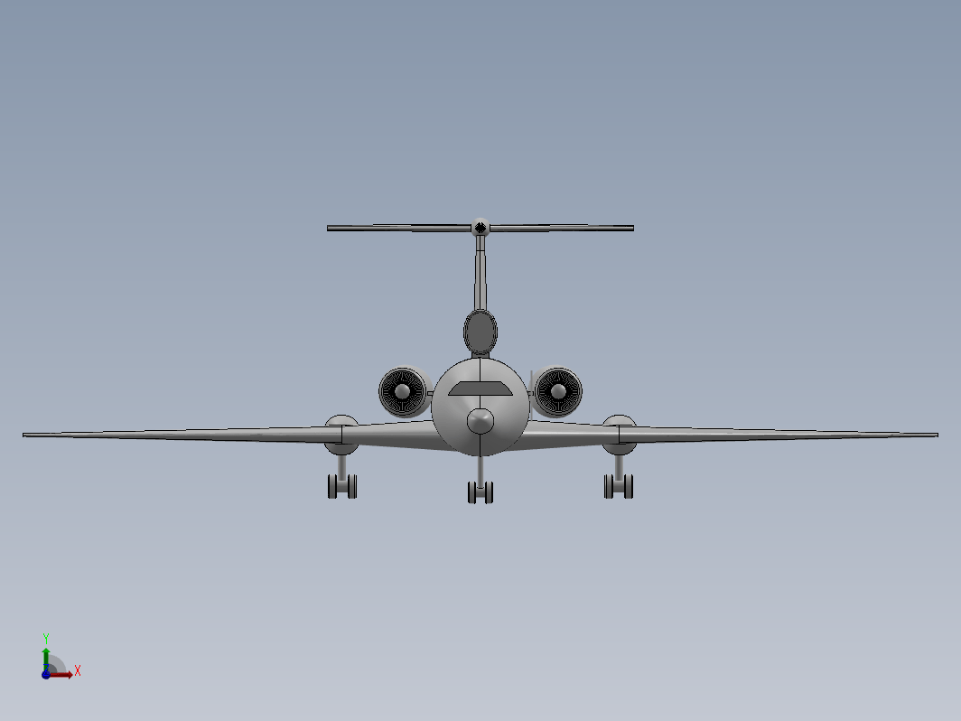 TU 154 图-154客机造型