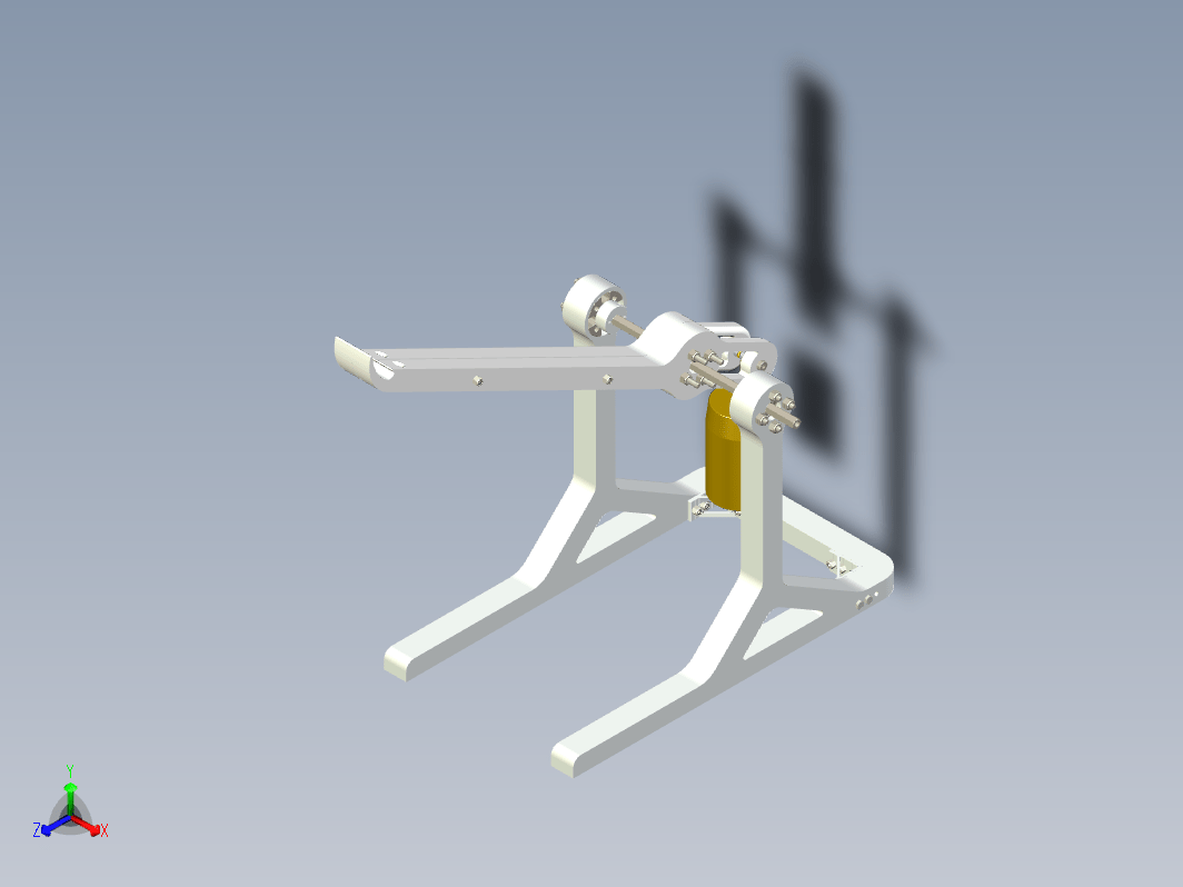 3D打印小型投石机