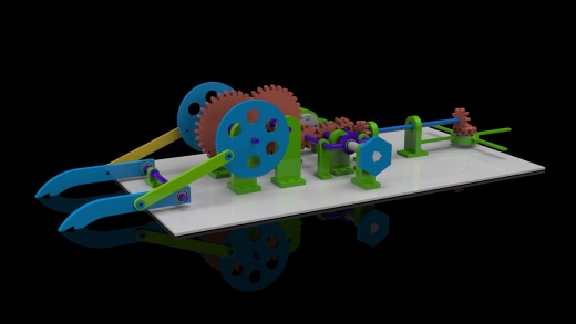 作物种植和切割机(3D打印机)
