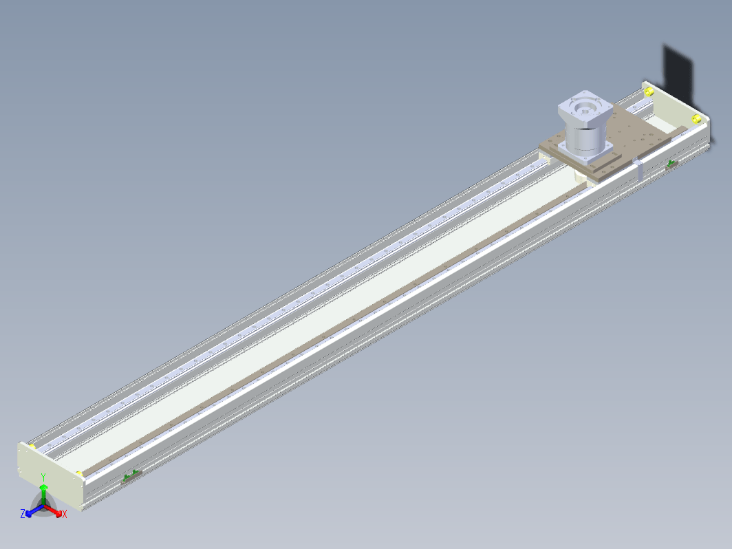 RDM270-2200齿轮齿条模组 负载400kg 大负载模组 RDM270齿轮齿条模组