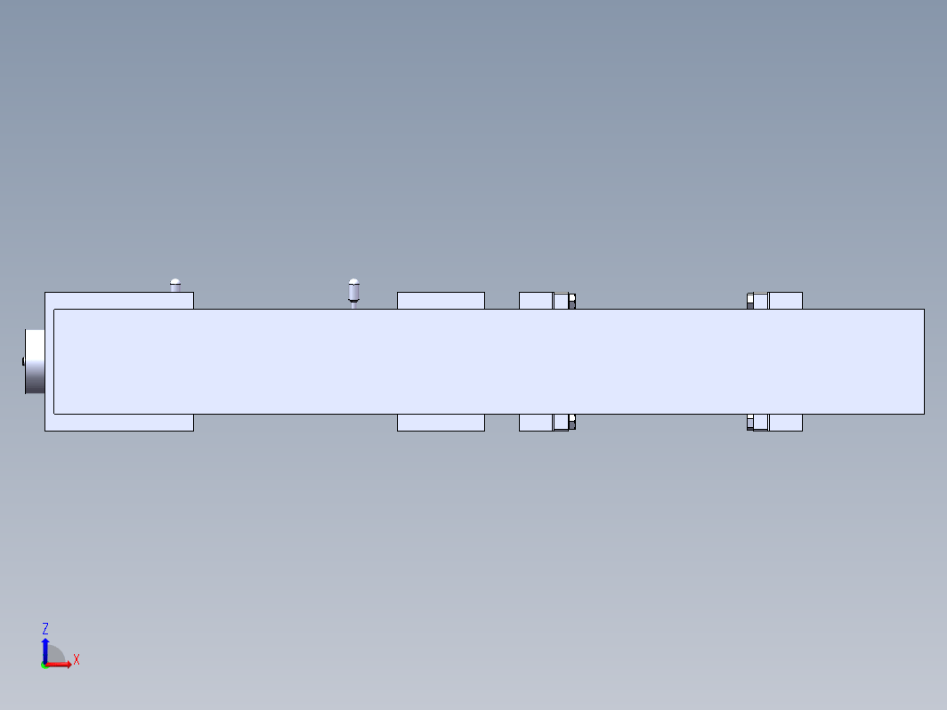 圆管夹具三维模型三维SW2016带参