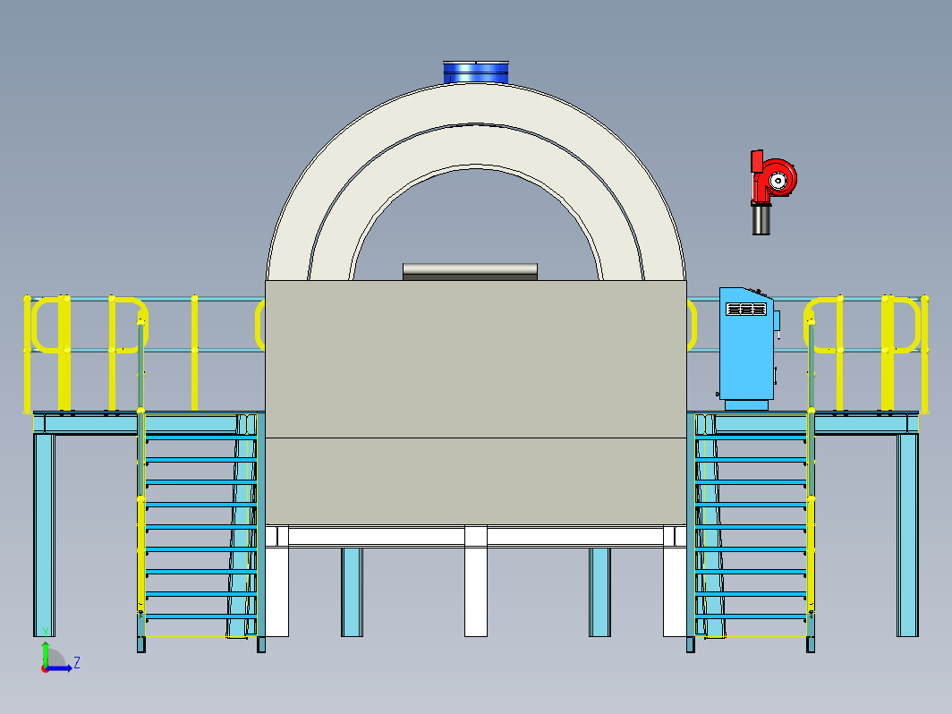 CONTINUOS FRYER MACHINE大型设备