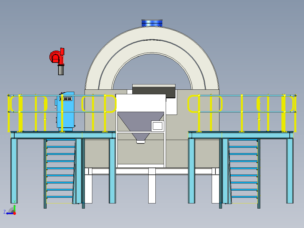 CONTINUOS FRYER MACHINE大型设备