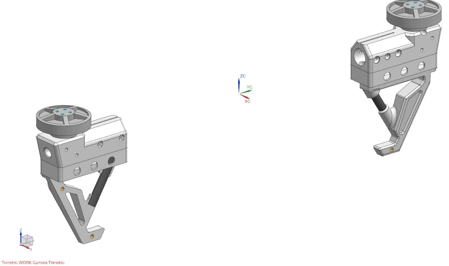 适合3D打印的悟四轴飞行器无人机