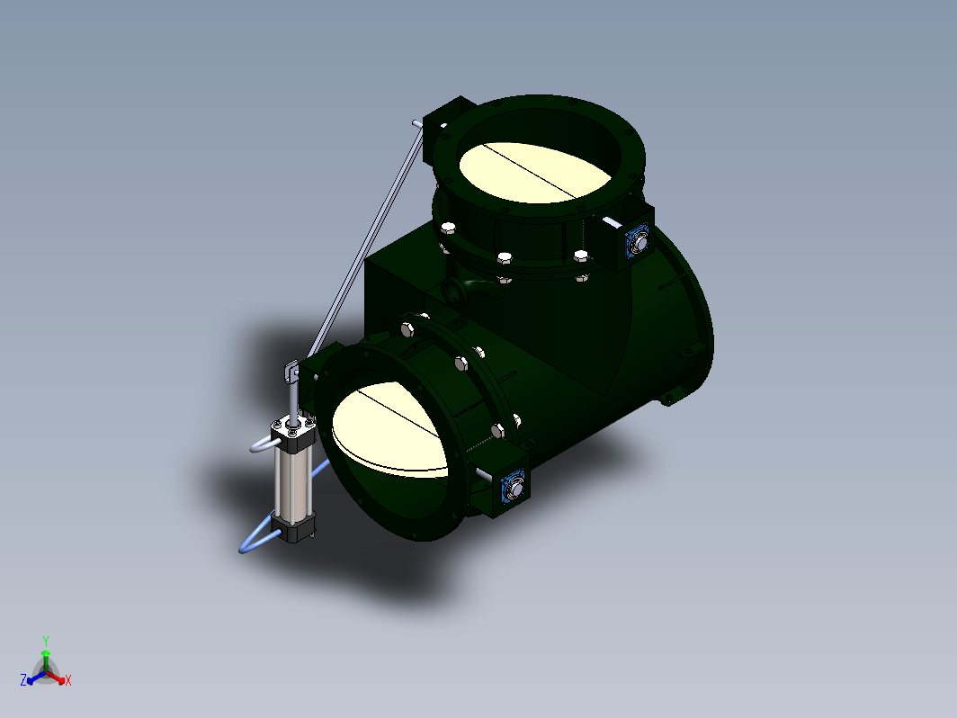 空气循环阻尼器AHU