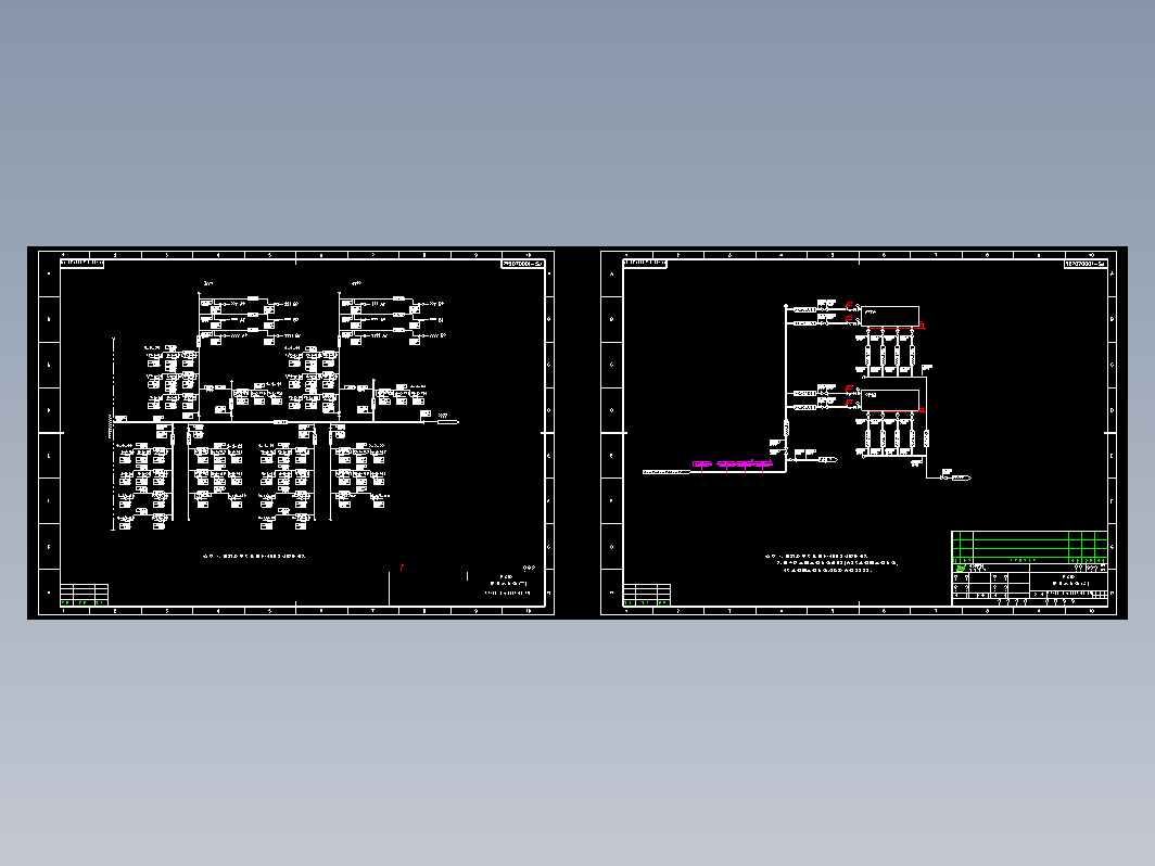 锅炉系统 F146IIS-J0201-06 1-2服务水系统图