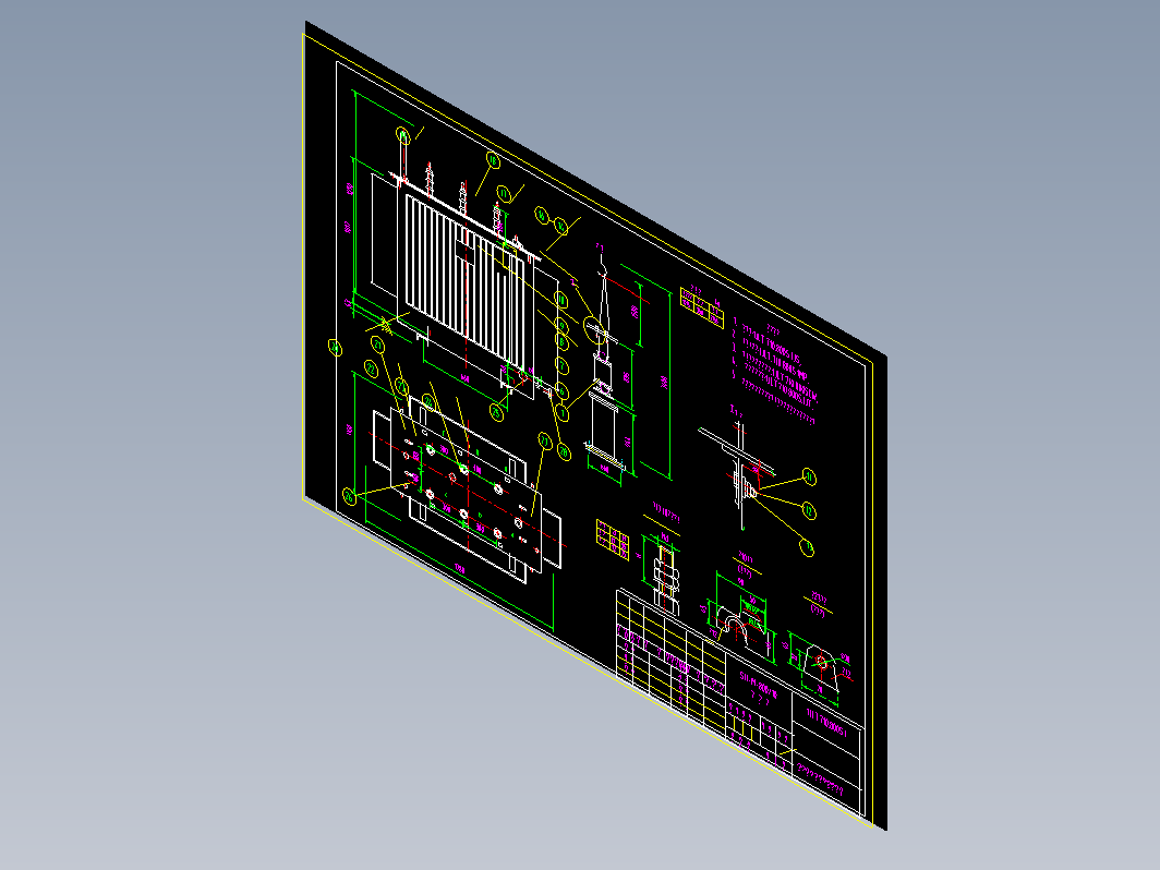 S11-M-80010变压器装配图