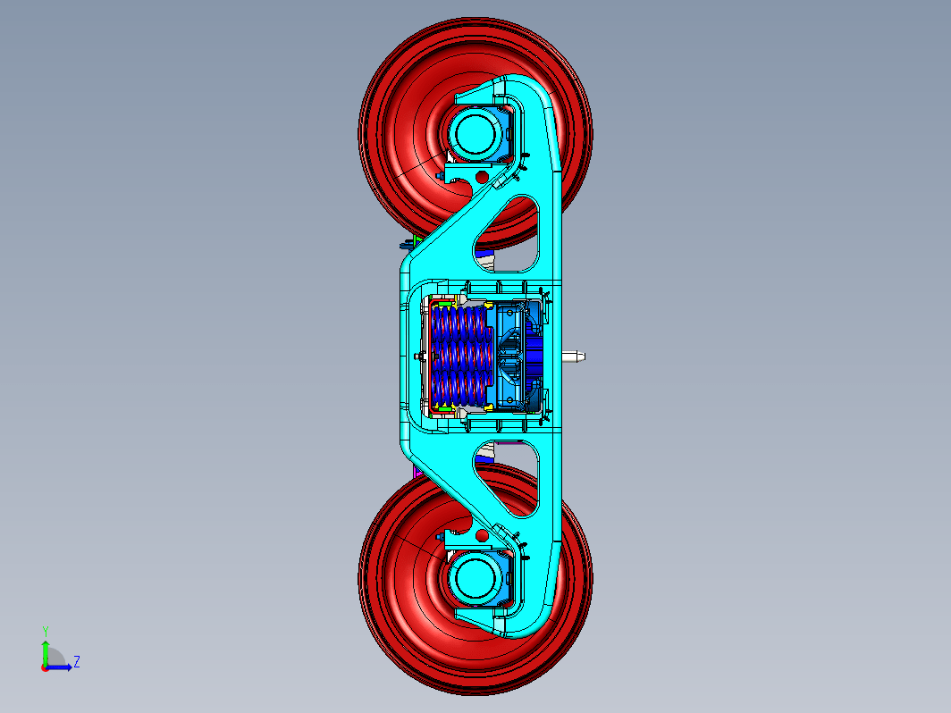 TURCK ASSY摆动式转向架