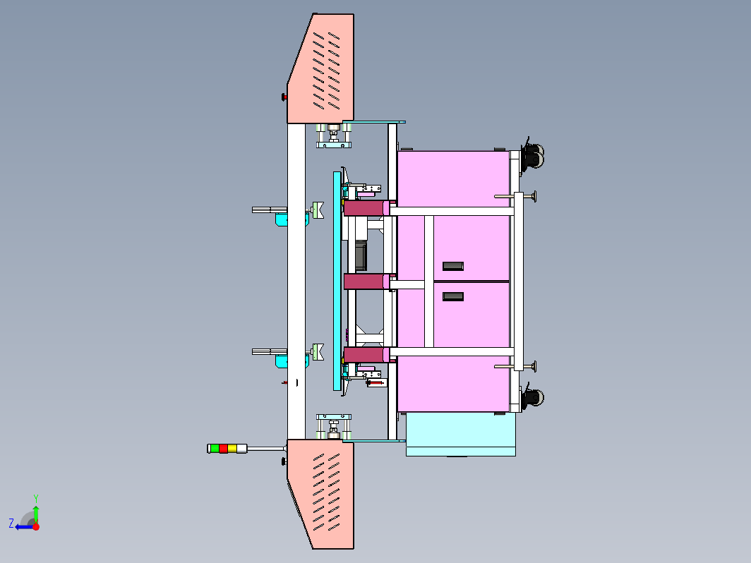 led洗墙灯压端盖机