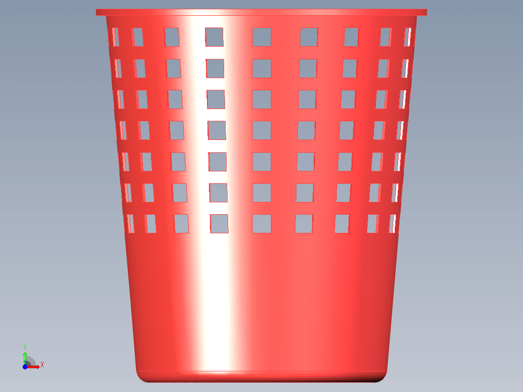 塑料垃圾容器