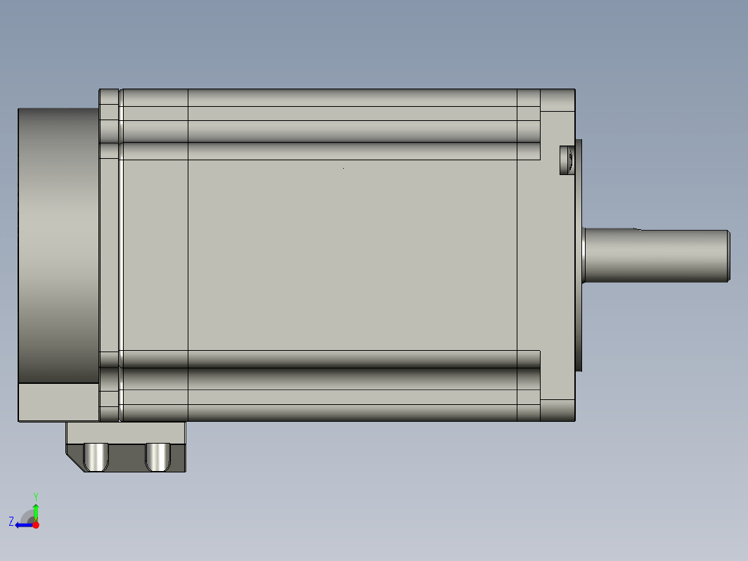 YK286EC118M1  86mm两相闭环步进电机（3D）