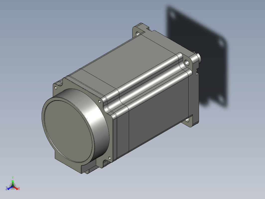 YK286EC118M1  86mm两相闭环步进电机（3D）