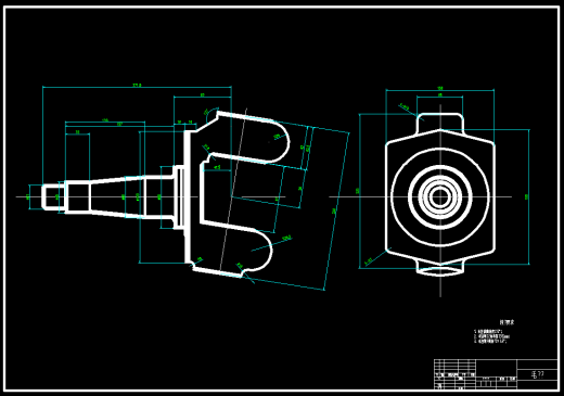 转向节钻夹具图+CAD+说明书缩略图